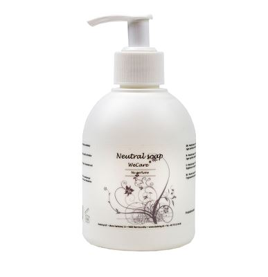WeCare® Neutral soap 300 ml m/pumpe, Svanemærket